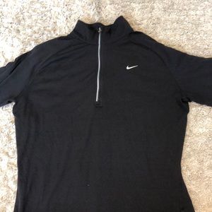 Black Nike Quarter ZIP